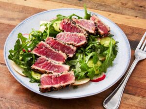 Sliced Seared Ahi Tuna - Allrecipe