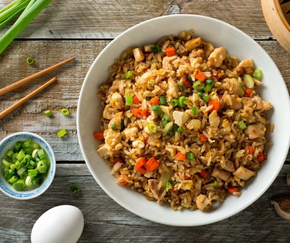 Air Fryer Fried Rice Recipe