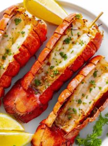 Air Fryer Lobster Tails with Lemon-Garlic Butter Recipe - Allrecipes