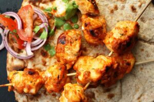 Bite-Sized Salmon Tikka -Allrecipes