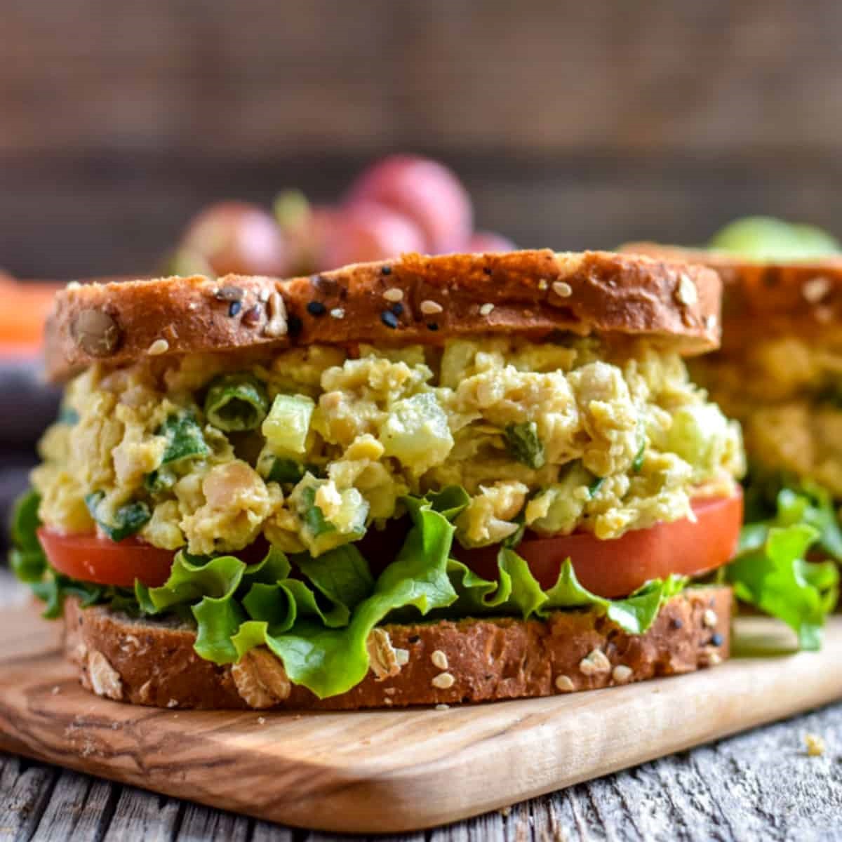 Vegetarian Chickpea Sandwich Filling Recipe